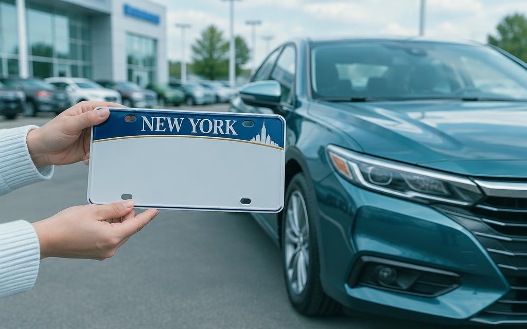 New plate issuance